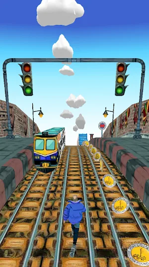 Funny Endless Runner Dash: Elimby Back and Forth Screenshot 0
