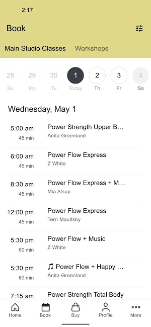 Greensboro Power Yoga Screenshot 1