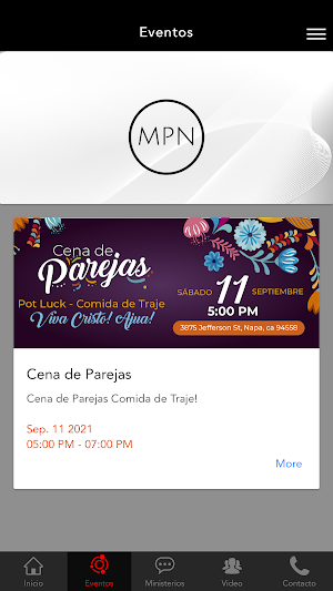 Ministerio Pacto Nuevo Screenshot 3