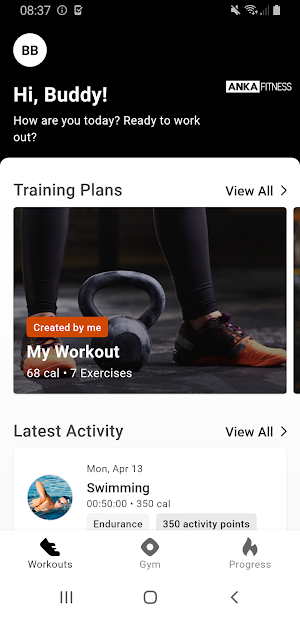 ANKA Fitness Screenshot 0
