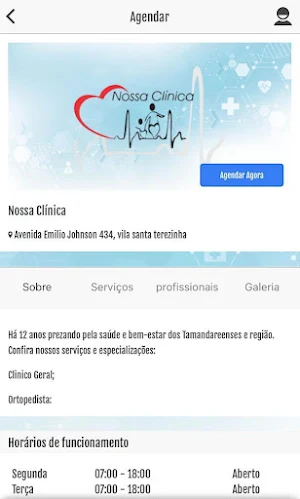 Nossa Clínica Screenshot 2