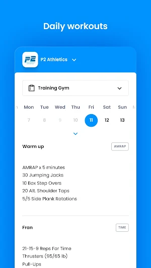 P2 Athletics Screenshot 3