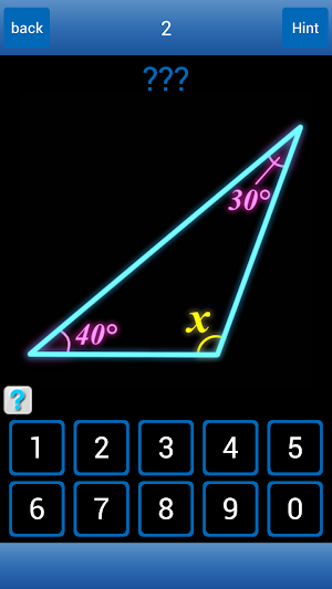 Find Angles! - Math questions Screenshot 0
