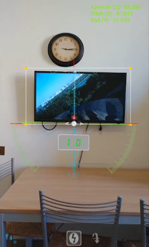 Camera Spirit level Clinometer Screenshot 2
