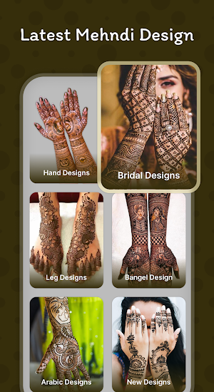 Bridal Mehndi Design App - HD Screenshot 0