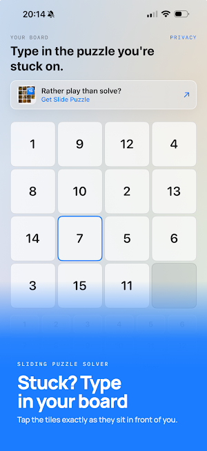 Puzzle Slide Solver Screenshot 0