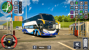 Bus Driving Offroad Bus Game Screenshot 3