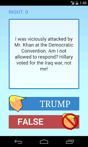 Trump or False Screenshot 2