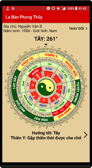 La bàn phong thủy Screenshot 1