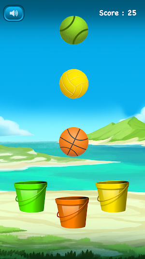 Bucket Catch - Colour Matching Screenshot 1