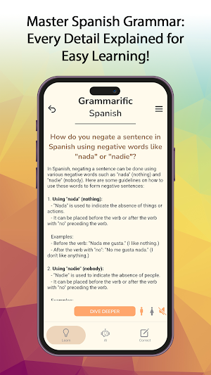 Grammarific: Spanish Grammar Screenshot 2