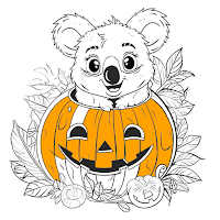 Halloween Fill Coloring Game