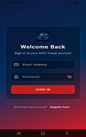 NAC Travel Study Abroad App Screenshot 2