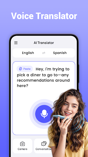 Voice Translator: AI Translate Screenshot 0