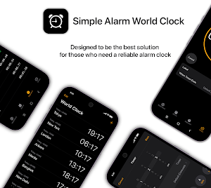 Simple Alarm World Clock Screenshot 0
