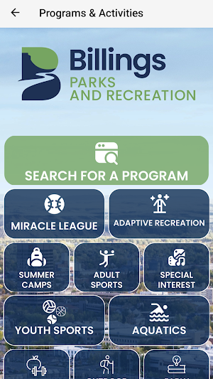Billings Parks and Rec Screenshot 1