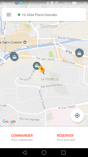 Taxis Quimpérois Screenshot 2