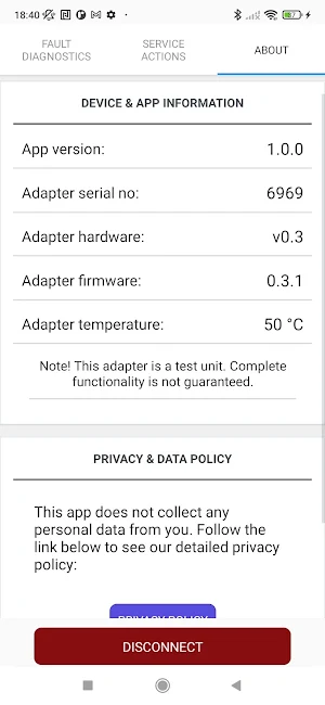 ECUEval Scanner Screenshot 1