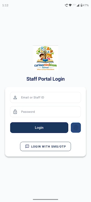 Curious Mind Staff App Screenshot 0