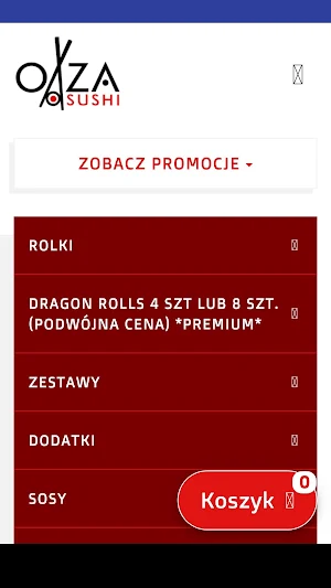 Oaza Sushi Screenshot 0