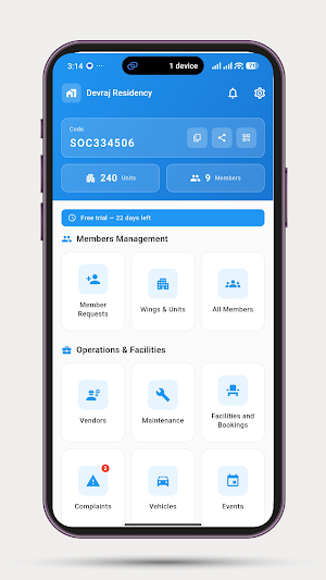 Apni Society - Admin App Screenshot 0