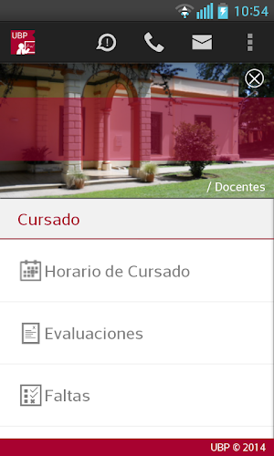 MiUBP Móvil Docentes Screenshot 0