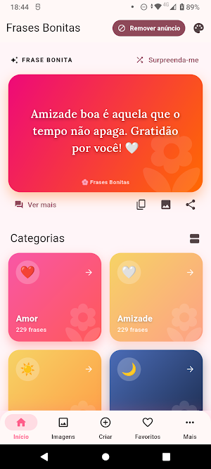 Frases Bonitas Screenshot 0