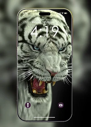 Tiger Wallpaper 4K Screenshot 1
