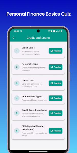 Personal Finance Basics Quiz Screenshot 3