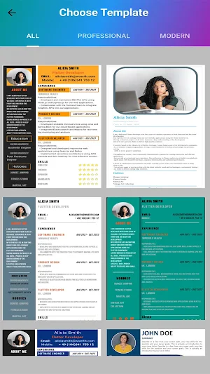 Resume Builder Professional CV Screenshot 3