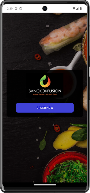 Bangkok Fusion Cafe Screenshot 0