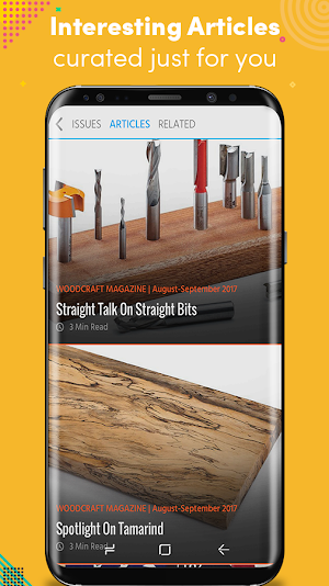 Woodcraft Magazine Screenshot 1