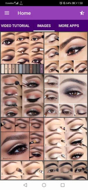 Step by Step Eyes Makeup Tutorial Screenshot 0