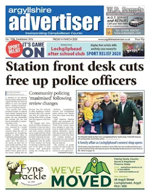 Argyllshire Advertiser Screenshot 0