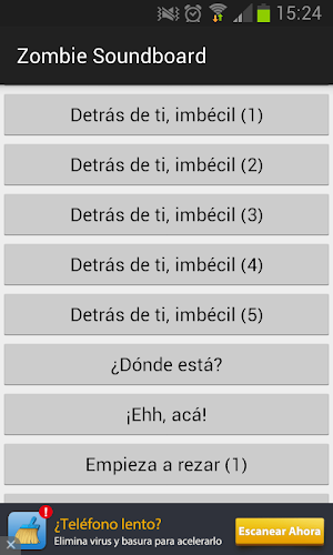 RE4 Zombie Soundboard Screenshot 0