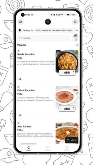 Pandit Ji Parantha Hut Screenshot 0
