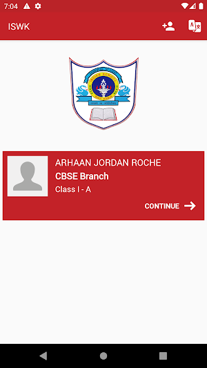 ISWK Parent Portal Screenshot 1
