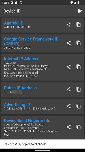 Device ID Screenshot 2