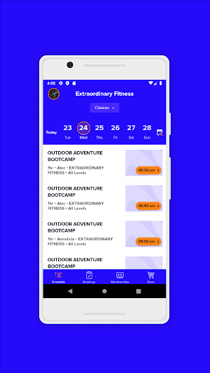 Extraordinary Fitness Screenshot 2