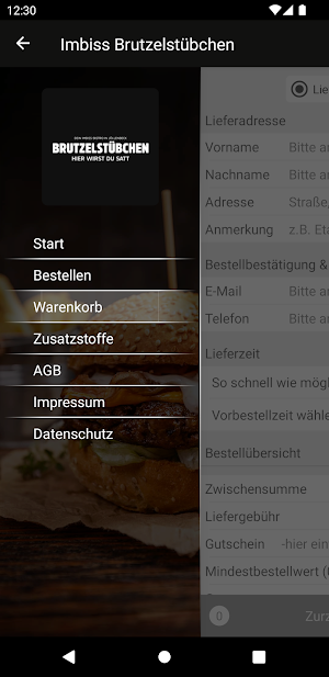 Imbiss Brutzelstübchen Screenshot 2
