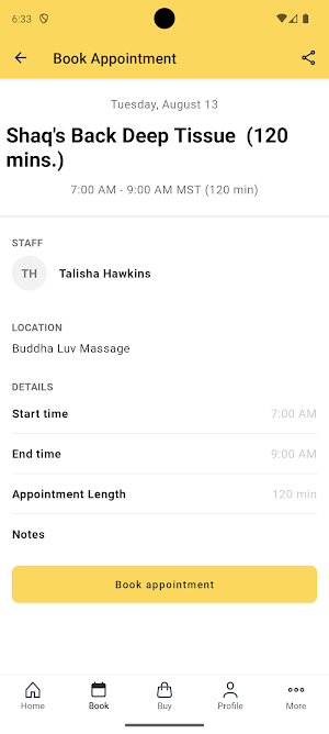 BuddhaLuv Traveling Massage Screenshot 2