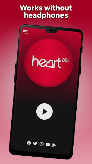 Heart 80s Radio Screenshot 3