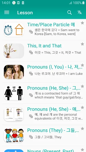 Korean listening daily - Awabe Screenshot 3