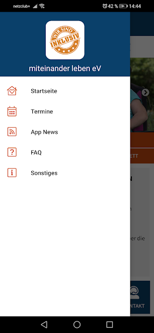 miteinander leben e.V. Screenshot 2