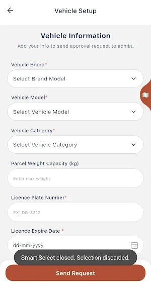 TalabatLB Driver Screenshot 1
