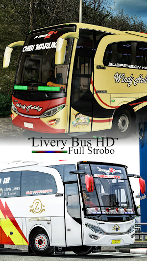 Livery Bus HD Full Strobo Screenshot 0