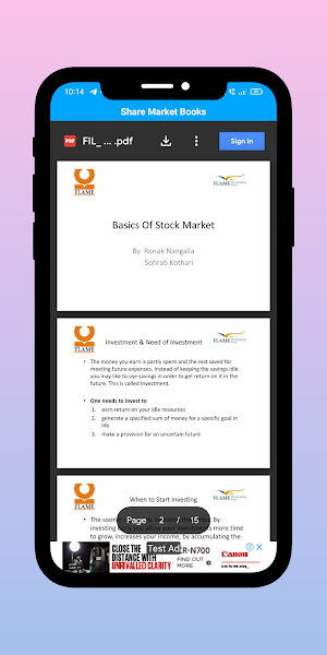 Share Market Books Screenshot 1