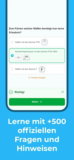 GUNCERT - Waffensachkunde §7 Screenshot 1