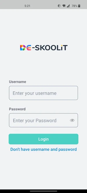 De-Skoolit Teacher Screenshot 0