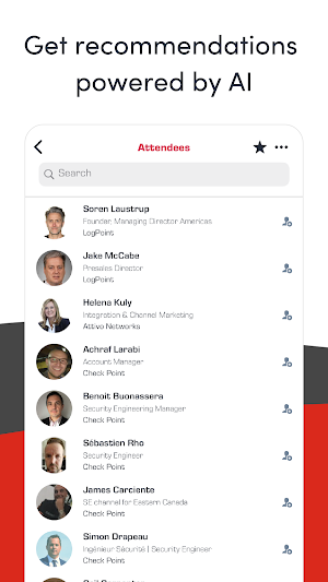 GoSec Events Screenshot 1